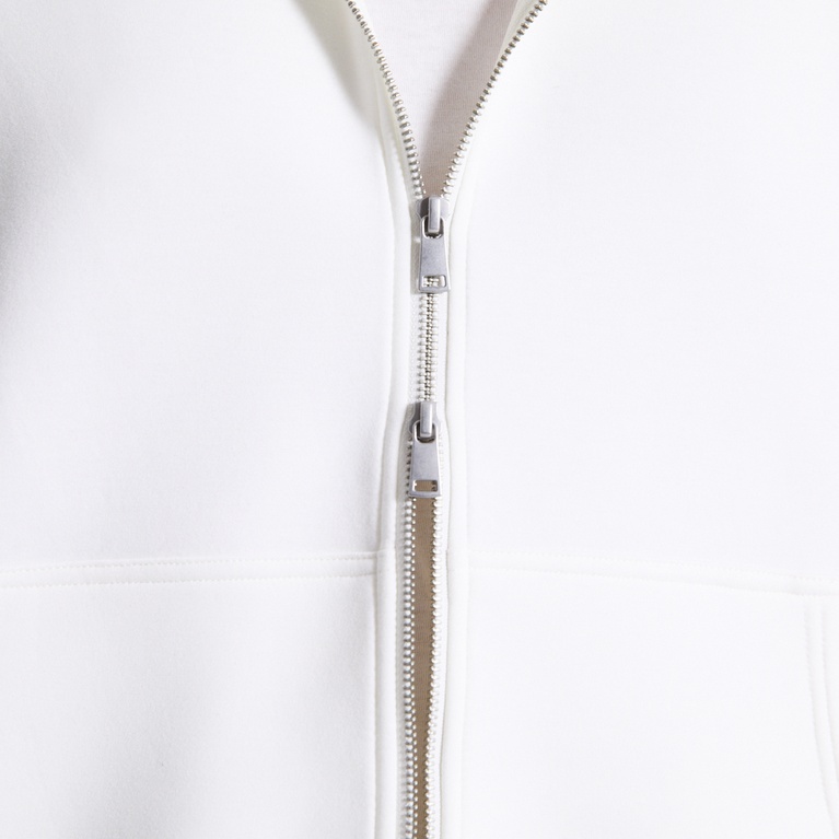Boxy scuba zip hoodie "Stan"